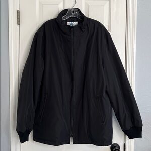Murphy & Hartelius black thinsulate uniform men’s work jacket large regular